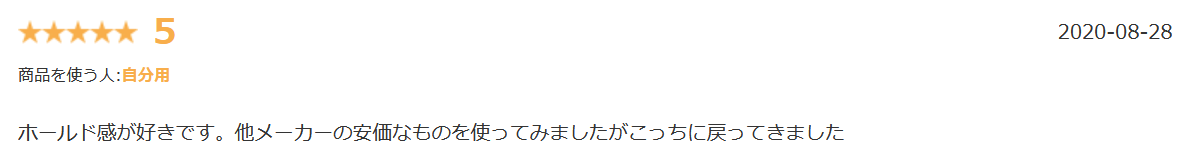 リネアストリアウィッグ用ネット楽天口コミ②